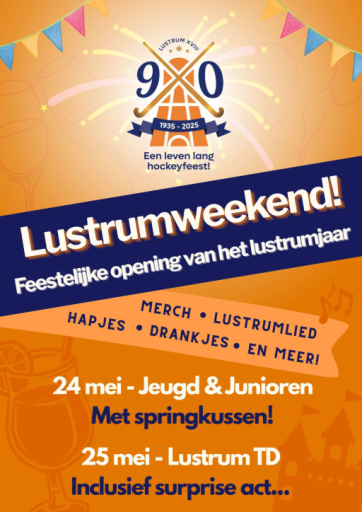 Kick-off Lustrumjaar op 24 en 25 mei! Nieuws
